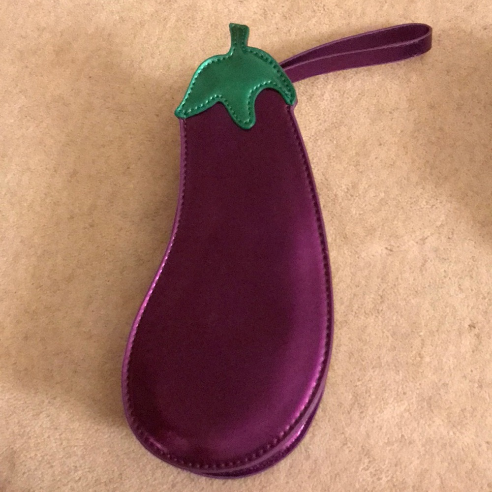 Just for fun Eggplant Shaped Bag